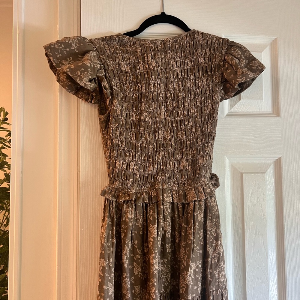 OPT o.p.t. Brown Floral Phoebe Dress NWT - Picture 8 of 8